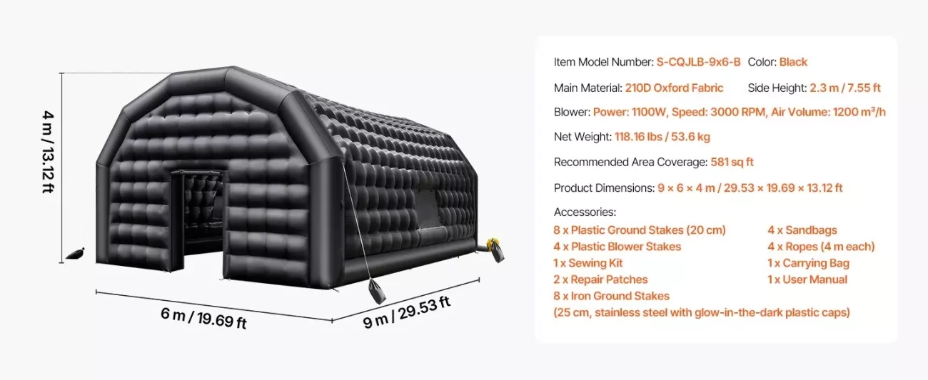 Spring Events: Opblaasbare tent 6